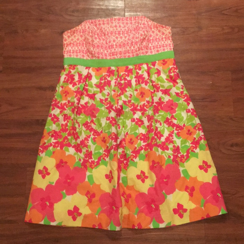 Lilly Pulitzer Strapless Dress